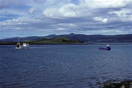 Our ferry draws near at Sconser