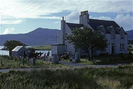 Lochmaddy youth hostel on the Isle of North Uist