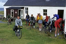 The group outside Achmelvich YH