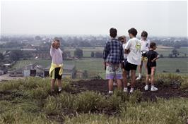 Admiring the view from Burrow Mump [Remastered scan, June 2019]