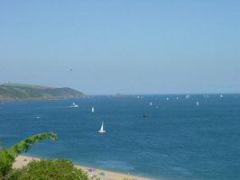 Slapton Sands from the track to Strete