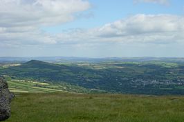 View of Brent Hill from Ugborough Beacon