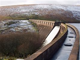 The Avon Dam, overflowing today