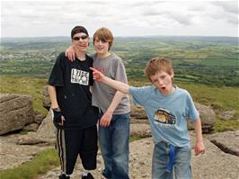 Gage, Steven and Dennis on Ugborough Beacon
