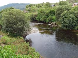 Fabulous scenery by the River Gearhameen, about a mile before Black Valley YH