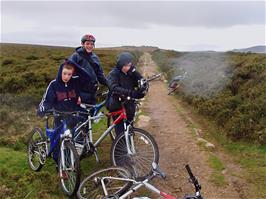 The Haytor Tramway, leading behind the quarry