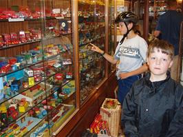 Inside Tintagel Toy Museum