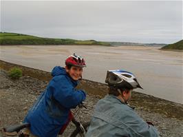 The view from the Camel trail towards Padstow