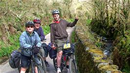 Great scenery on the descent of Broadoak Hill, from Parracombe to Hunters Inn