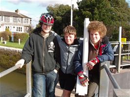 Zac, Ashley and Ryan at Turf Locks