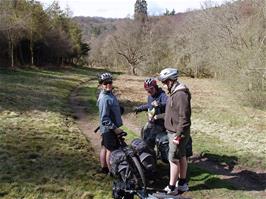 Half way down the Selworthy track