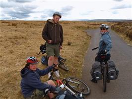 Lang Combe Head, near Exford, 478m above sea level.  The highest road in the south-west?