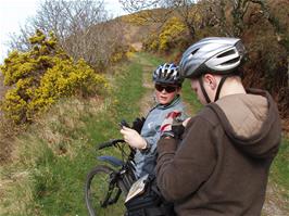 Finally out of the woods on the coast path to Woody Bay