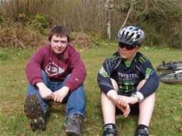 Stephen & Ashley in Hembury Woods