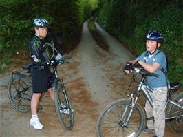 Ashley and Tom at Luscombe Farm on Colston Road