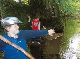 River fun on the Avon near Avonwick