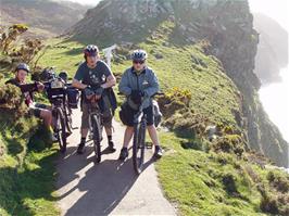 Starting the final coast path of the day, from Valley of the Rocks to Lynton