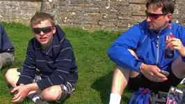 Lunch on Burrow Mump