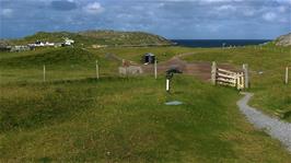 View to Achmelvich Beach from the Youth Hostel