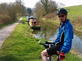 Tao Burgess on the Kennet & Avon canal