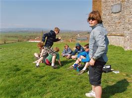 Lunch on Burrow Mump