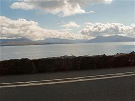 View back to the mainland from the Isle of Skye