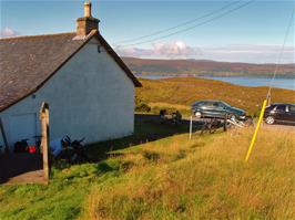 Preparing to leave Raasay Youth Hostel