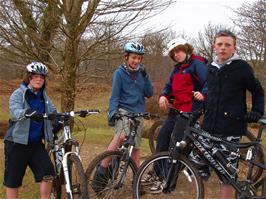 Ash, Hallam, Ryan & Callum at Hembury Fort