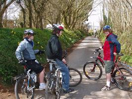 Starting the big descent from Pennywell Farm