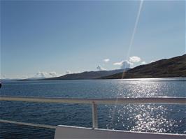 Great weather for the ferry journey from Raasay to Skye