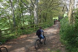 Cycle route to Otterton