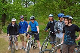 The group on Hembury Fort