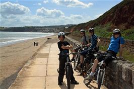 The coast path near Dawlish