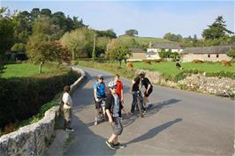 The group at Littlehempston