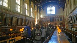 Inside the Great Hall, Christ Church College