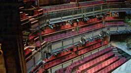 Inside the Royal Shakespeare Theatre at Stratford-Upon-Avon