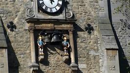 The clock on the Carfax Tower, Queen Street, Oxford