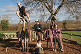 Callum Freeman at Holne Play Park