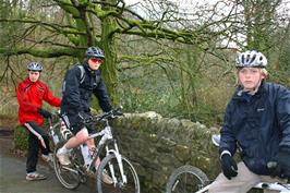 Jerry, Ash and Callum at Avonwick