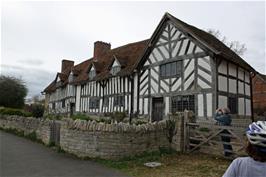 Mary Arden's house, Wilmcote, 15.7 miles into the ride