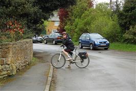 Callulm Freeman on the approach to Ilmington