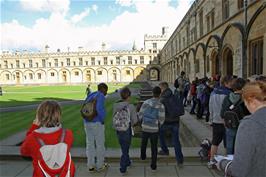 Christ Church College courtyard, Oxford