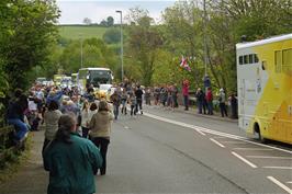 The Olympic Flame Relay at Totnes