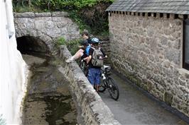 The leat at Lustleigh