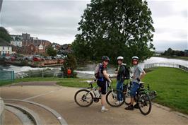 The weir at Miller's Crossing, Exeter