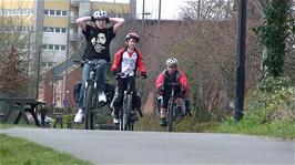 Continuing along the Bristol & Bath Railway Path through Fishponds