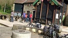 Willsbridge Mill near Bitton station, which was supposed to be our afternoon coffee stop