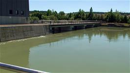 The Alpiq Hyrdo HEP station on the River Aare near Boningen