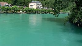 The River Aare just before the HEP station at Interlaken