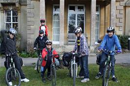 Ready to leave Bath Youth Hostel